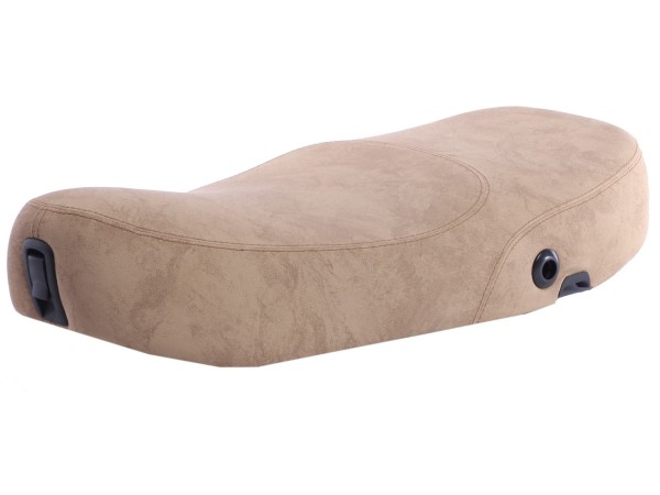 Selle Vespa marron clair pour LX 50-150cc Touring, ET2/ET4 /LX/LXV/S 50-150ccm