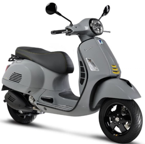 Kit de carénage "Black Kit" pour Vespa GTS Super Tech HPE