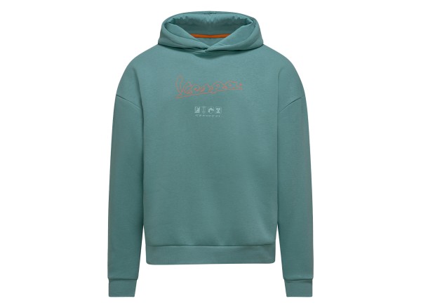 Vespa Hoodie Soul vert collection DEC