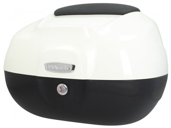 Top case 37 L avec dossier, noir, pour Piaggio Medley Sport 125/150 (20-24) - montebianco 544
