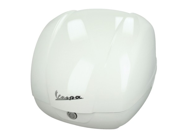 Top case original 36L pour Vespa GTS 125/310 et GTV 310 - blanc