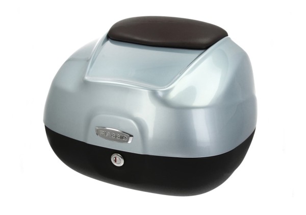 Top case 37 L avec dossier pour Piaggio Medley 125/150/200 (22-24) - grigio azzuranto G14