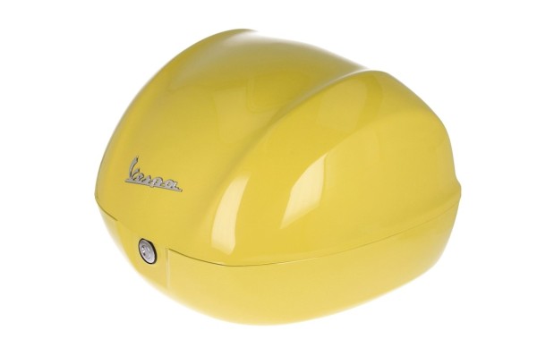 Top case original 32 l. pour Vespa Primavera / GTS (jaune L08)