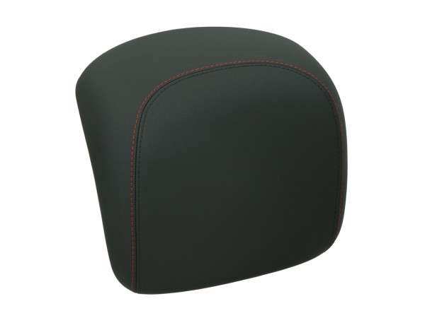 Dossier d'origine pour top-case Vespa GTS/GTV - noir, coutures rouges