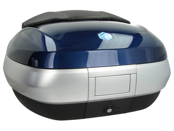 Top Case 50 l, bleu (XD2_blue planet 233/A) pour Piaggio MP3 400 / 500 HPE 2020-2021